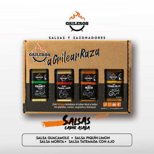 Paquete Salsas Carne Asada