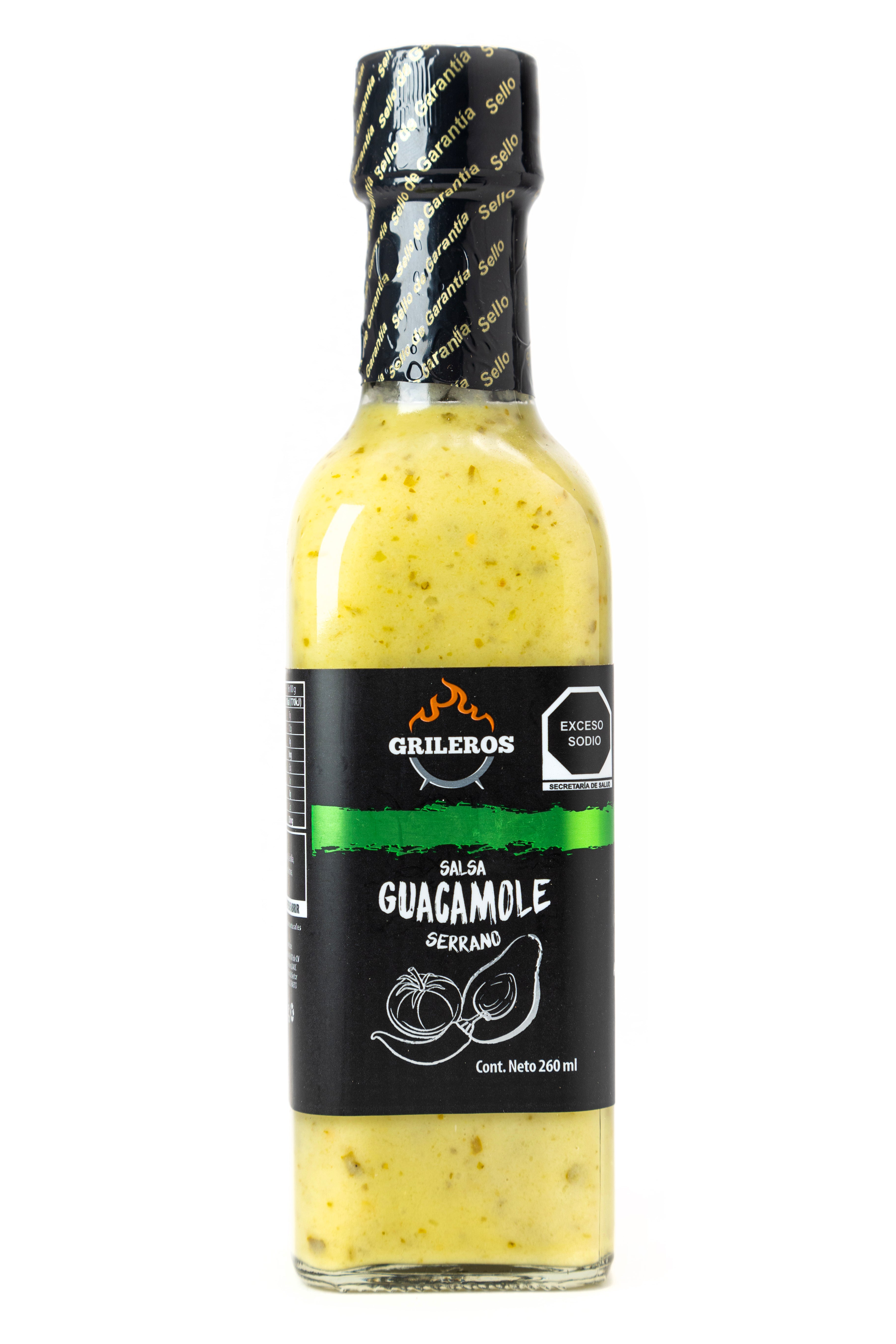 Salsa Guacamole Serrano